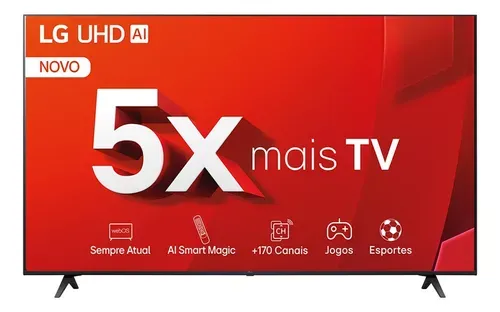 Smart Tv 4k 50&Quot; Lg Uhd 50ut8050 Processador A5 Ger7 Webos 24 Bivolt Controle Smart Magic